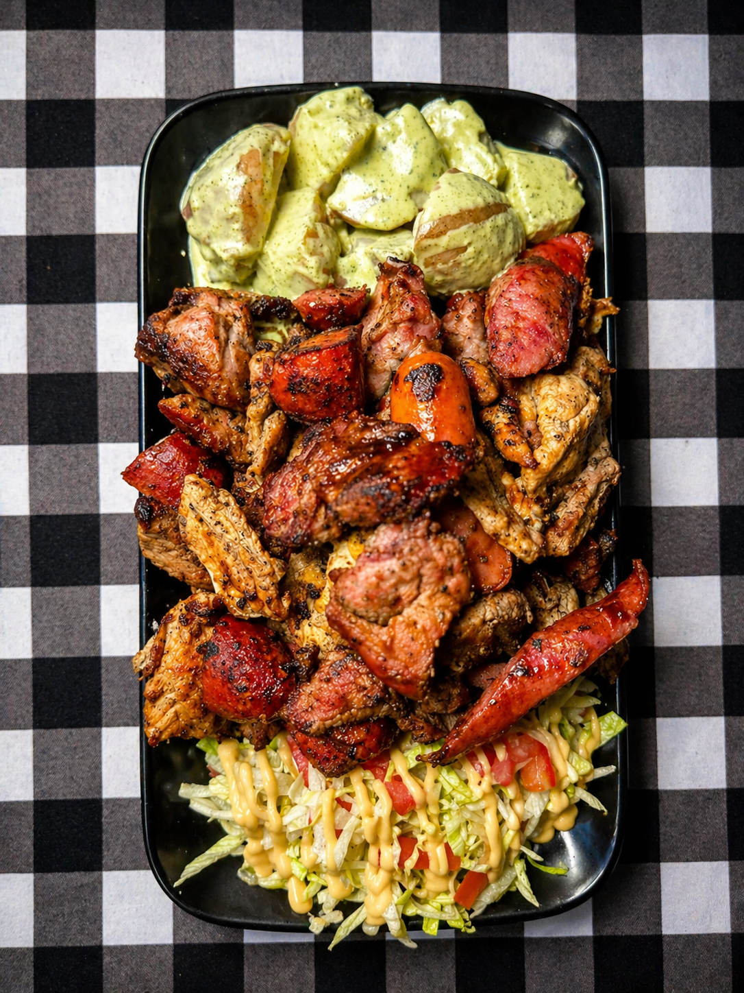 Parrillada Mixta con Costilla